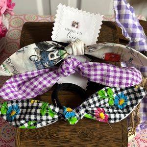 Girls, Bunny bows set of three.